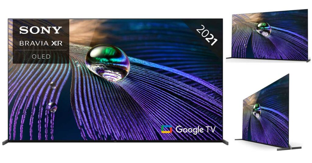 Sony Bravia XR A90J TV, Smart Google TV, 4K Ultra HD, OLED