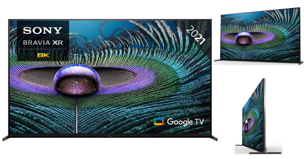 Sony Z9J TV, Smart Google TV, 8K, LED