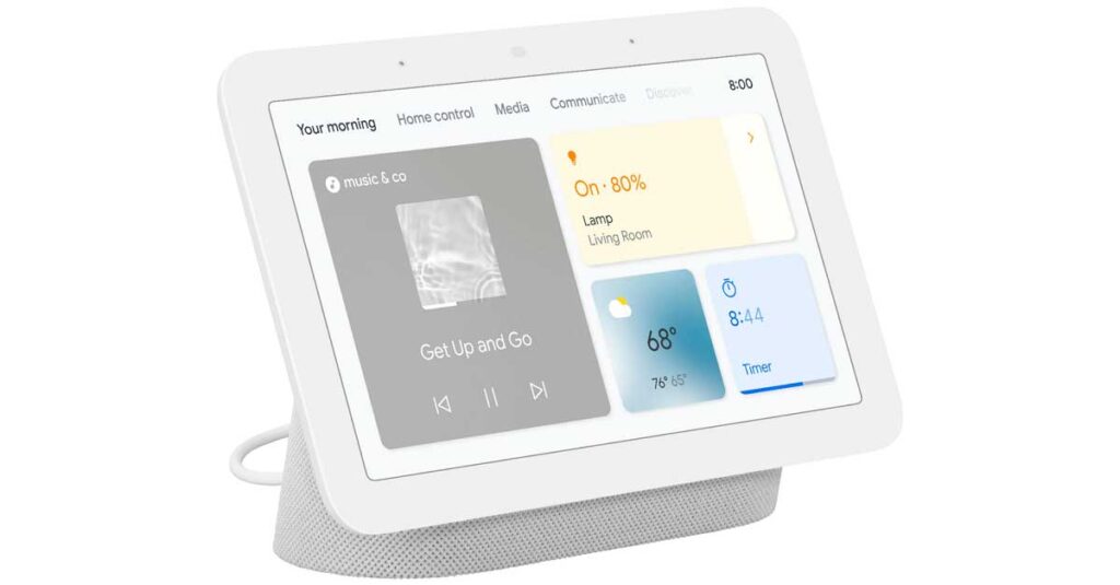 Google Nest Hub smart speaker 