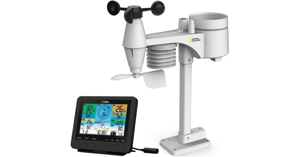 National Geographic Color Weather Weather Station