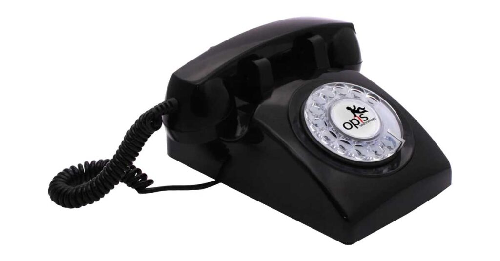 Landline Rotary Phone